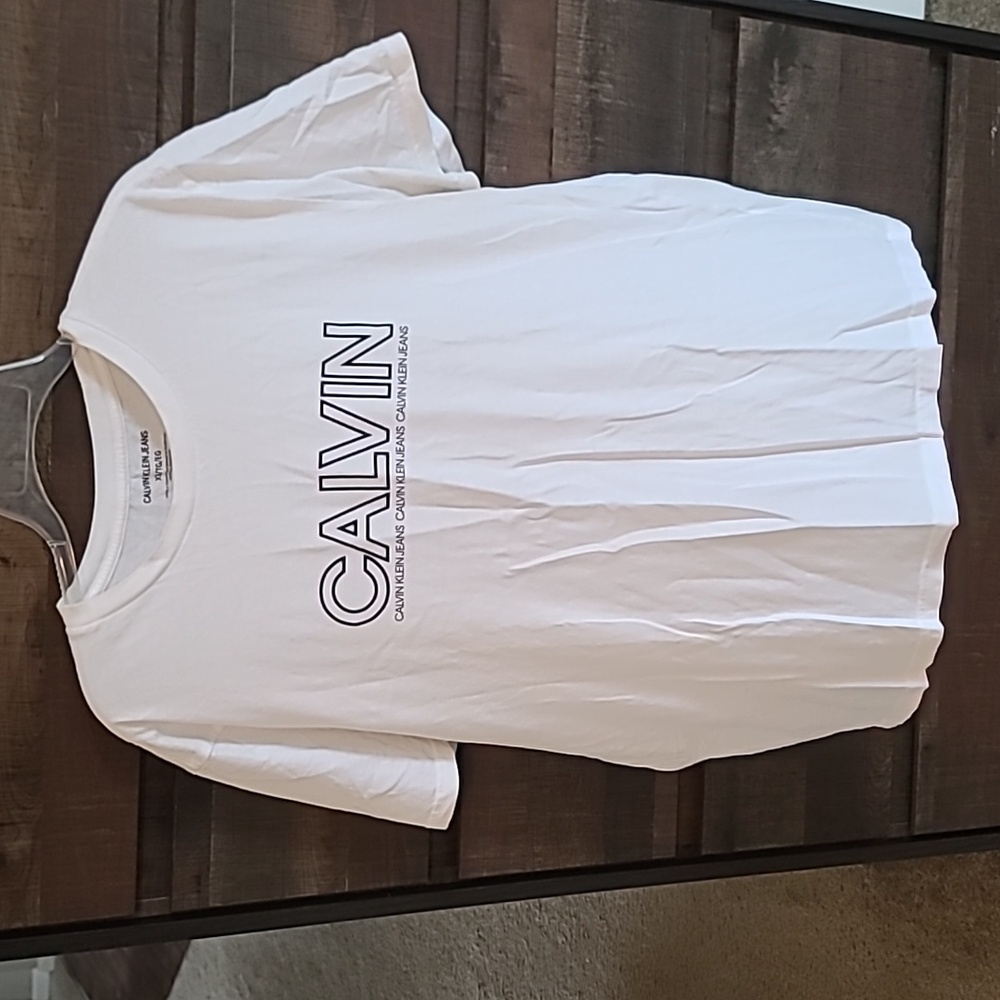 Calvin Klein Men's White T-Shirt